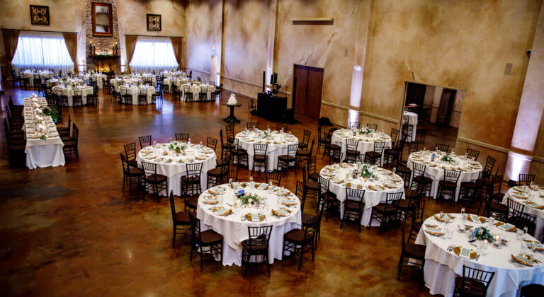 The grand room at Bella Sera event center